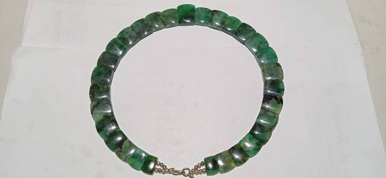 Emerald fancy necklace