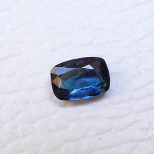 Teal Sapphire l 1.09 Ct l 6.8x4.7x2.8 MM l Cushion l Madagascar l Bespoke Natural Sapphire For Engagement Ring Fine Jewelry Settings