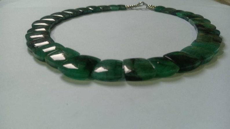 Emerald fancy necklace