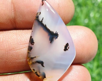 Natural Montana Agate Gemstone Cabochon Loose Gemstone For Jewelry Making Size Stone