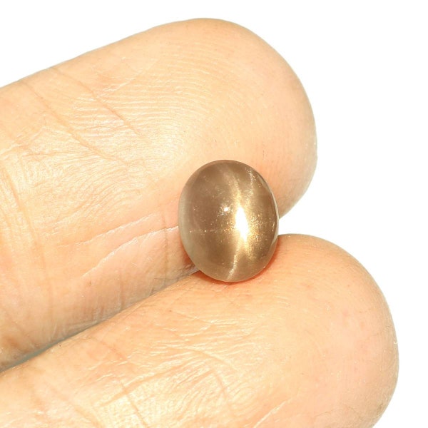 Natural sillimanite Star cabochon oval shape 8.2X6.6X5.6 MM loose gemstone for jewelry making