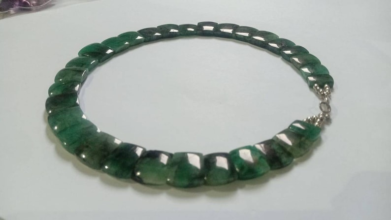 Emerald fancy necklace