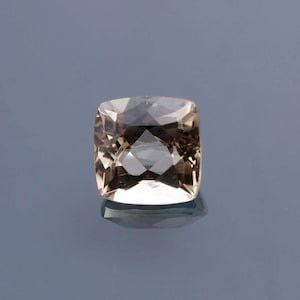 Natural tourmaline faceted cushion shape 6.3x6.3x4.5 mm loose gemstone for jewelry making