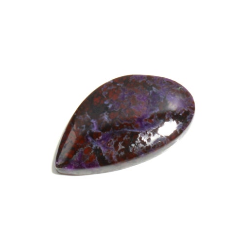 Beautiful natural Sugilite cabochon fancy shape 25.5X15.1X4.1 MM cheapest gemstone for jewellery making