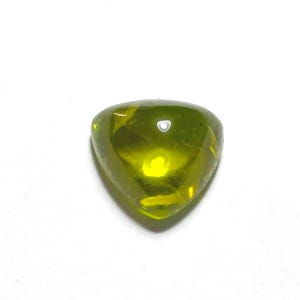 Natuurlijke peridot cabochon: biljoen geslepen losse edelsteen (5,18 karaat)