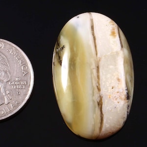 Natural opal cabochon oval shape 35.8X22.3X7.5 MM loose gemstone