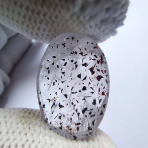 Natuurlijke Super Seven-edelsteen fancy geslepen cabochon 22 karaat edelsteen voor het maken van sieraden 21,9 x 16 mm