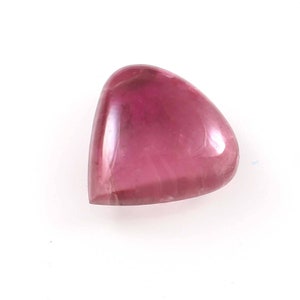 Fabulous quality Natural pink tourmaline cabochon heart shape 15.4X15.6X5.3 MM loose gemstone for jewelry making