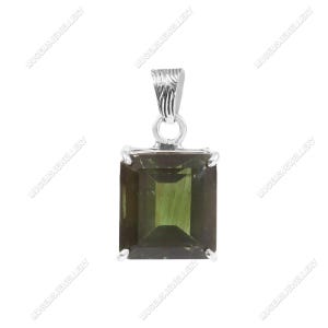 Beautiful 100 % Natural Green Apatite Sterling Silver Pendant 92.5 Sterling Silver pendant Handmade Gemstone Pendant