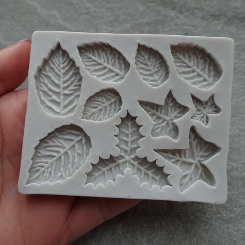 Leaf Mould Versatile Food Safe & Resin Mold Sugar Craft Etsy UK