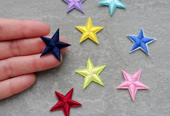 Gotetiso 20 Pezzi Toppe Termoadesive Con Stelle Patch Di Strass Adesivi - Foto 6