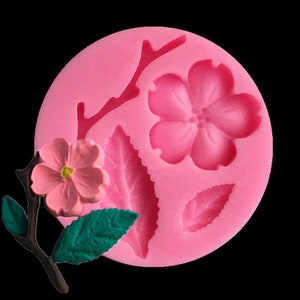 Cherry Blossom Flowers Silicone Mold