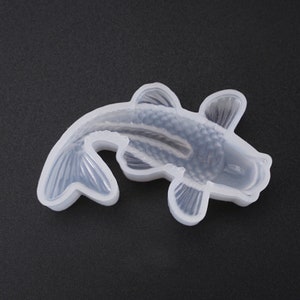 Fish Mould, Koi Carp, Goldfish Silicone Mold, Resin Casting, UV Resin, Epoxy Resin, Jewellery Making, UK Shop