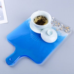 Chopping Board Mould, Silicone Resin Mould, Large Handled Tray Mold, UV Resin, Epoxy Resin, UK Shop