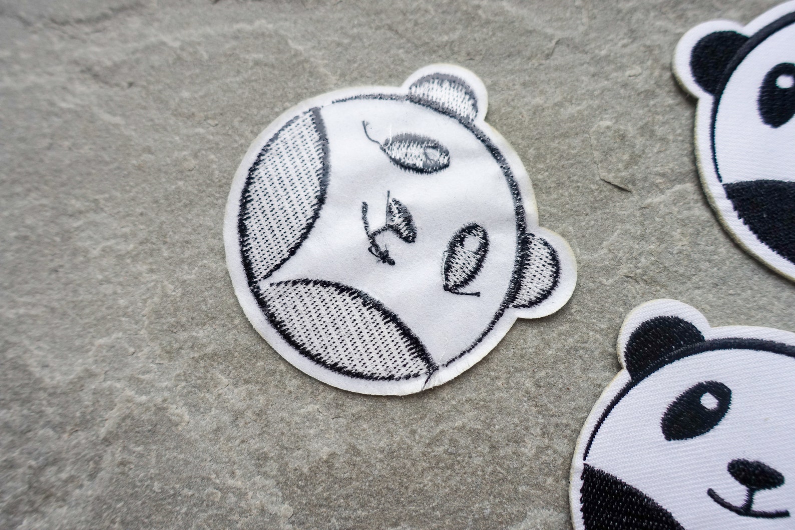Cute panda embroidery patch cloth applique sew on or iron on  etsy Cute panda embroidery patch cloth applique sew on or iron on  etsy