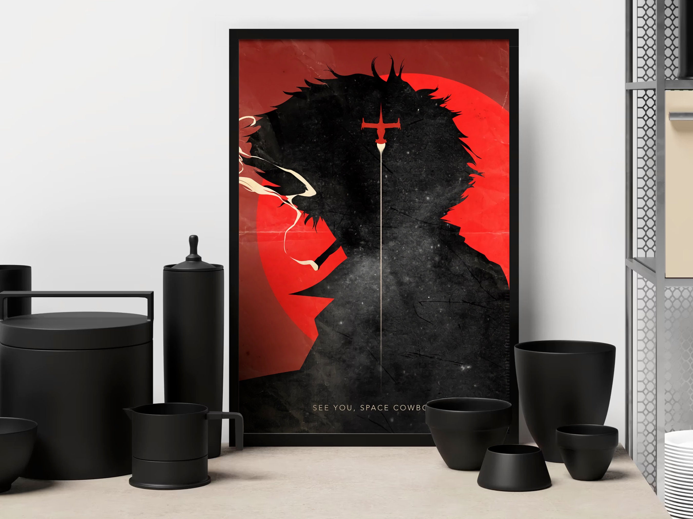 Discover See You Space Cowboy / Anime Series Art Print / Anime Wall Poster