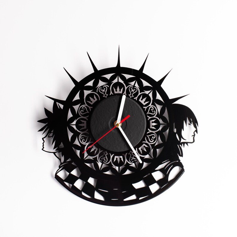 Kingdom Vinyl Record Wall Clock Game Room Wall Art Decor Etsy