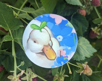 duckie sticker (large)