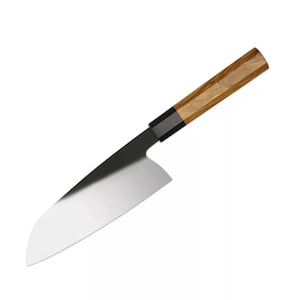 Gyuto - Cuchillo de chef profesional forjado a mano de 8 pulgadas, cuchillo  de chef de acero inoxidable japonés AUS-8 de alto carbono, con mango de