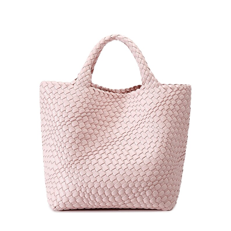 Woven Vegan Leather Bag/ Fashion Casualhandbag /women Tote Etsy