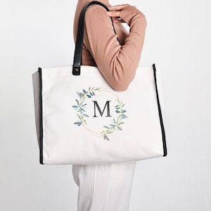 Christmas Gifts for Women, Personalized Gifts Tote Bag, Canvas Tote Bag, Beach Bags for Women, Monogrammed Gifts for Women, Bridesmaid Bags