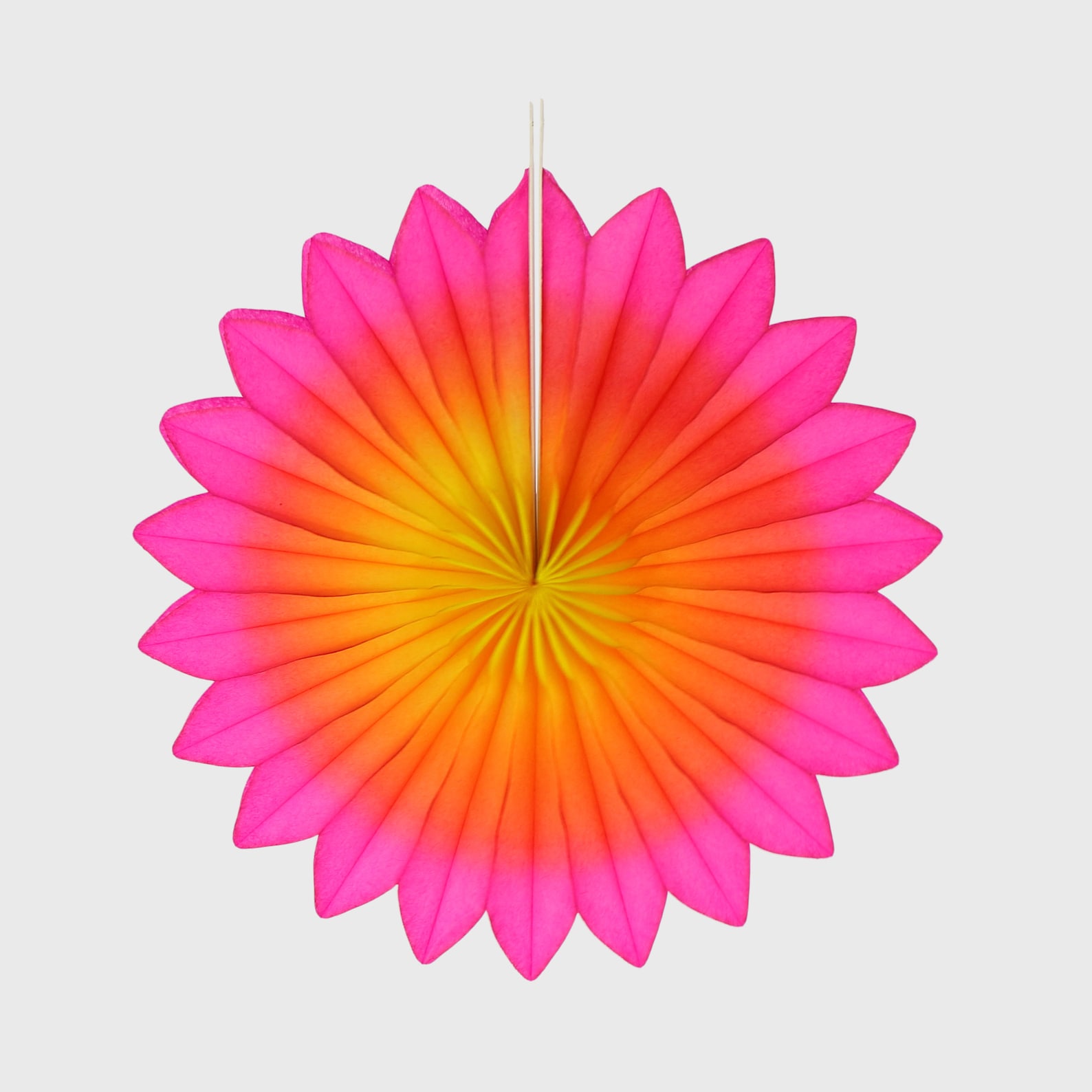 Paper Flower Fans Bright Tissue Paper Hanging Etsy