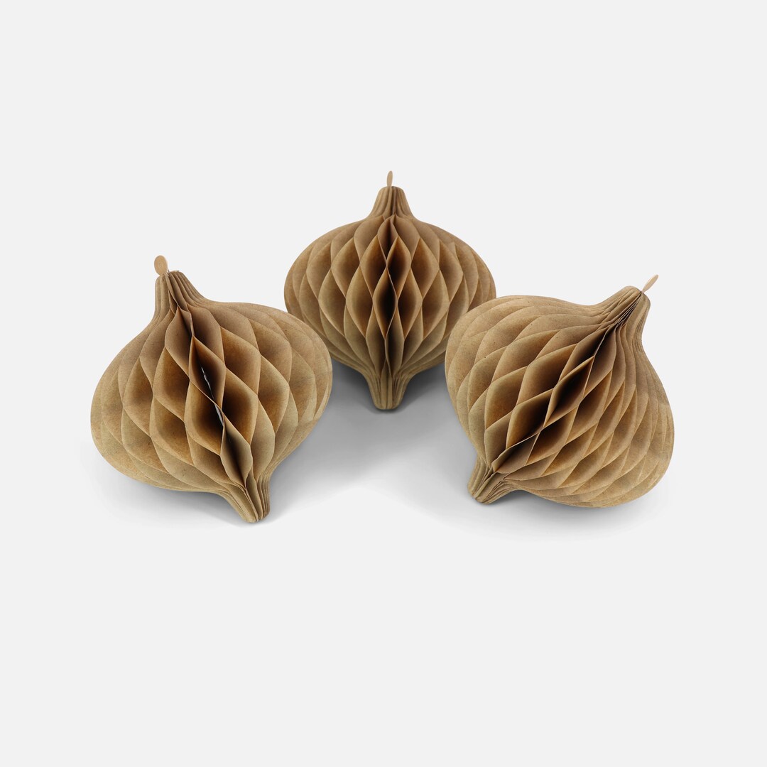 Tissue Paper Onion Set Kraft Reusable Paper Onions Etsy