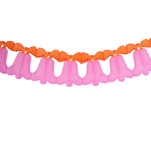 Paper Dreams Bell Garland | Reusable Party Streamers for Party Decorations Christmas Decorations, Paper Classic Garland - 360cm