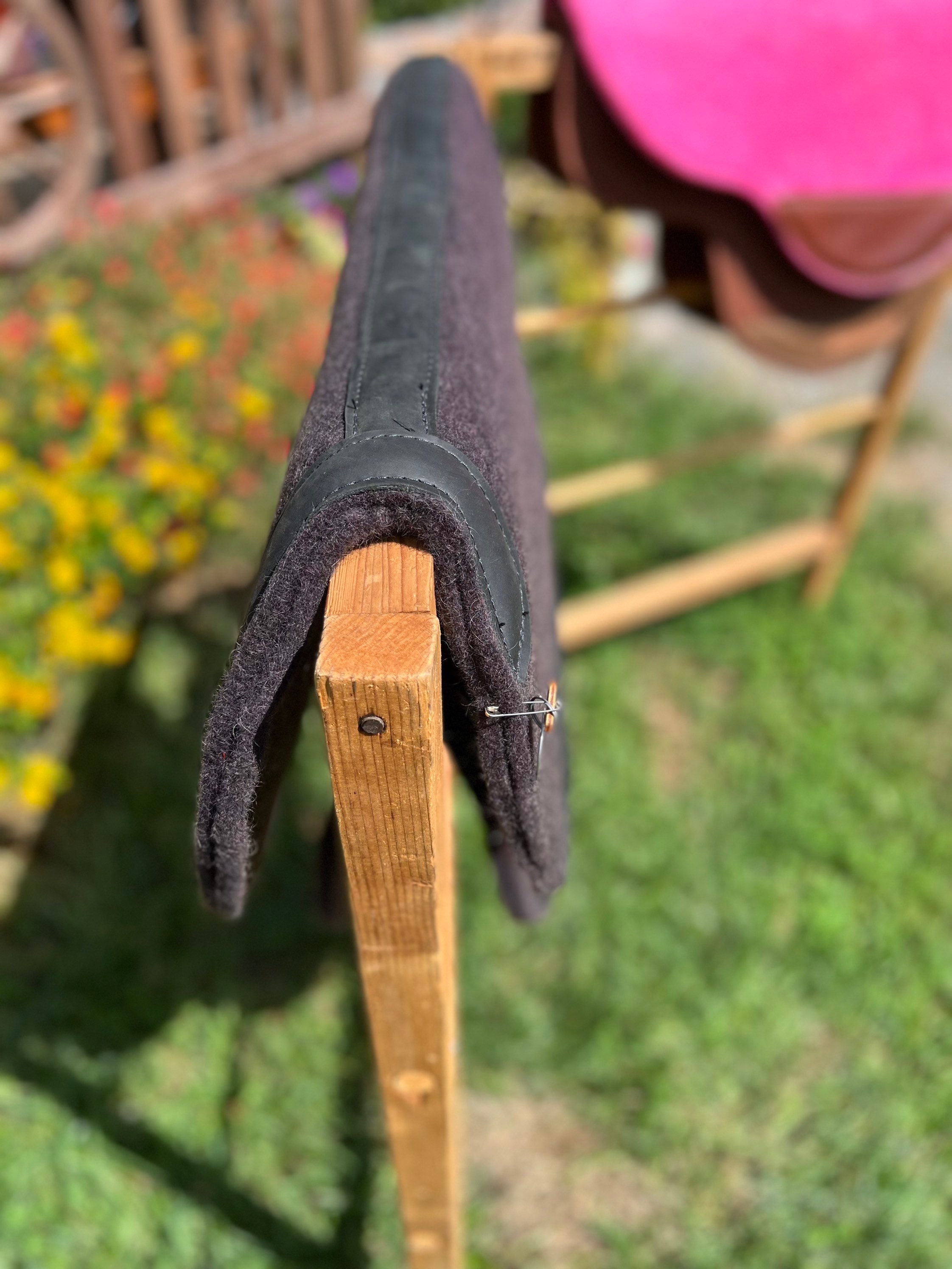 Wool Saddle Pad Etsy