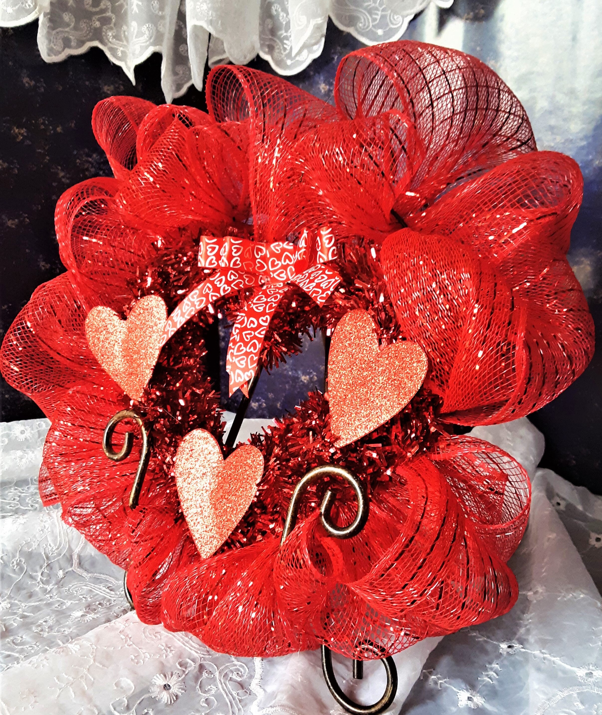 Unique Tabletop Wreaths on Easels/ready to Ship Etsy