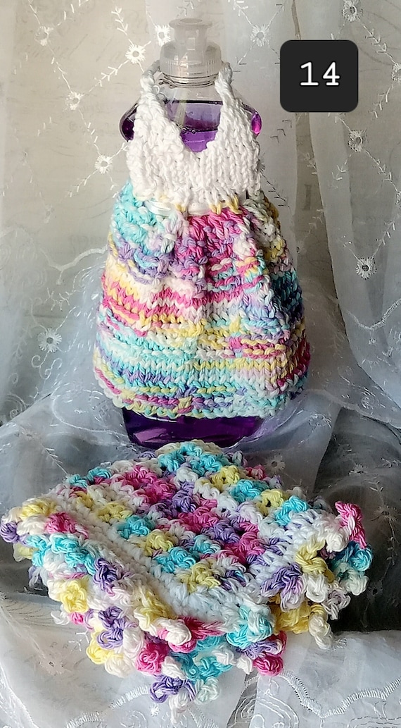 crochet dish soap dress Crochet Dish Soap Aprons