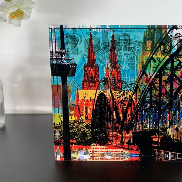 KÖLN - Kölner Dom - Acrylglasobjekt - PigmentGrafik