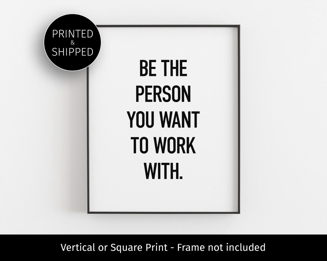 Office Decor Print, Teamwork Quote, Office Wall Art, Workplace Wall Art
