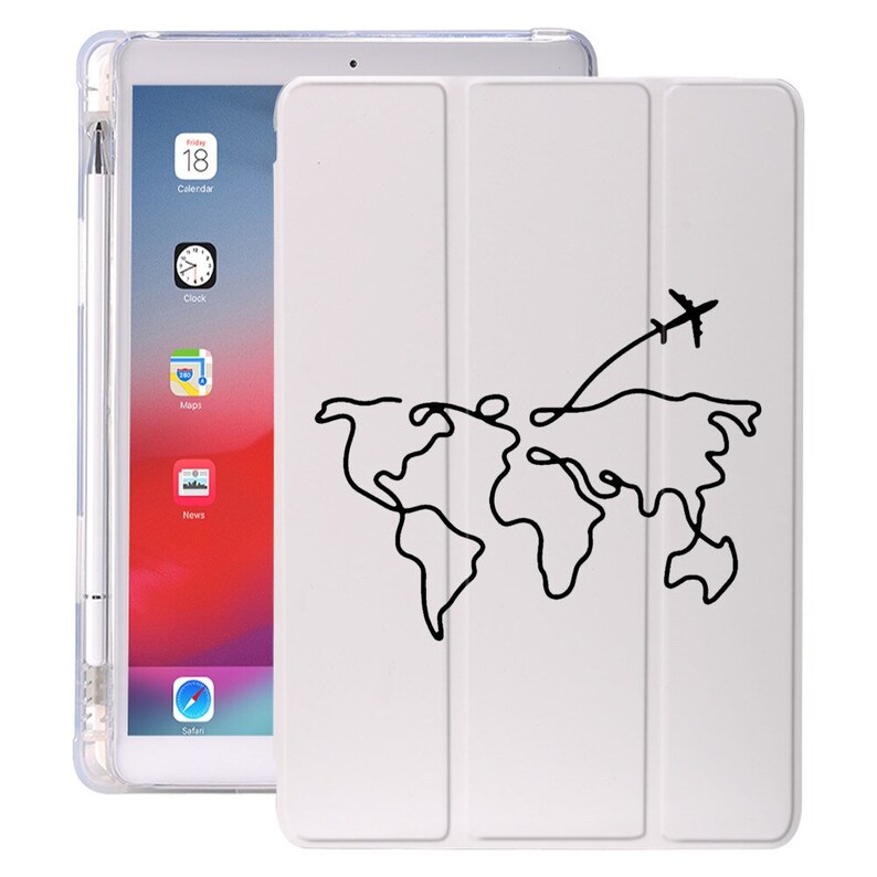 World Travel Ipad Pro Case Travel Design Made of Premium Etsy