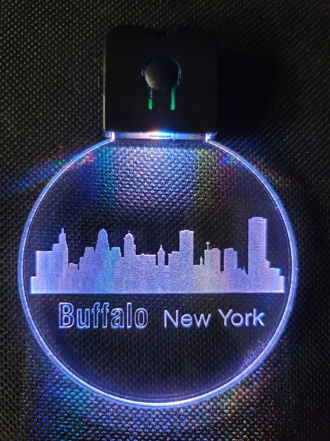 Lightup City Keychains Etsy