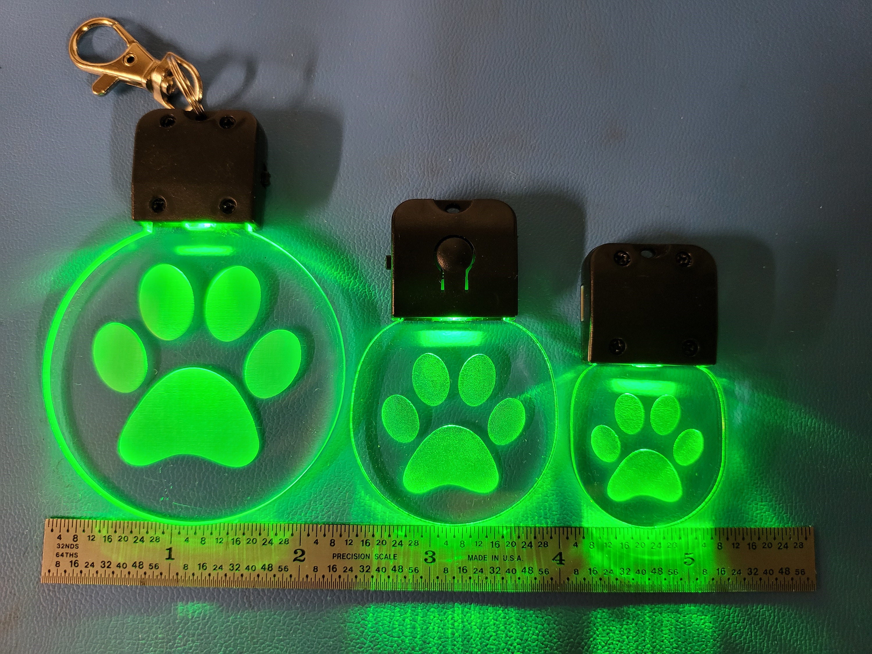 Customizable Light up Keychain Etsy Israel
