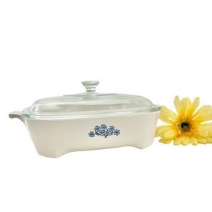 Vintage Corning Ware Electric Oven Browner Grille: Cornflower Bakeware