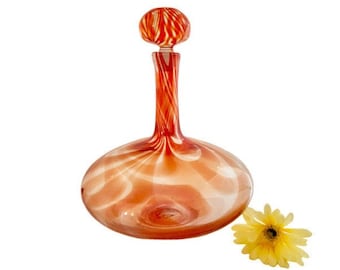Vintage Blenko “Charisma” Decanter 7722X by John Nickerson / RARE 1972 John Nickerson Large Blenko &quot;Charisma&quot; Decanter