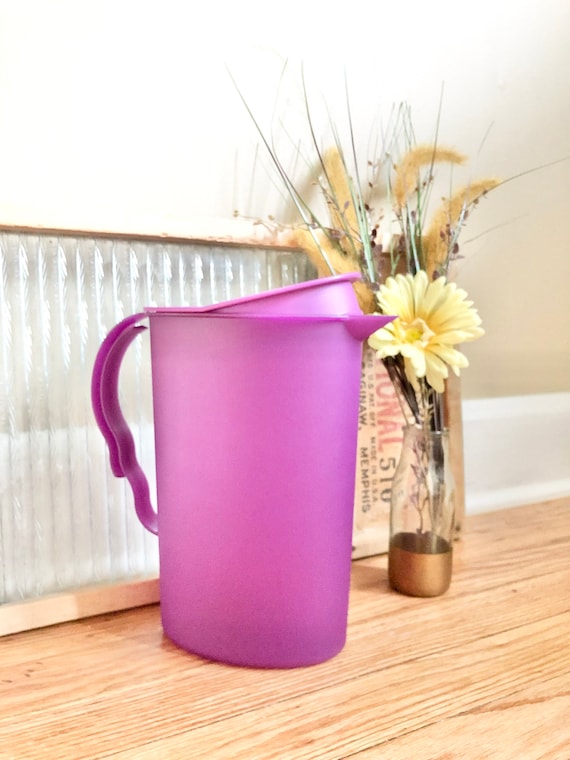 I was so stoked when I saw these vintage mauve Tupperware