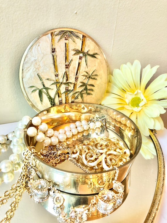 Vintage brass jewelry deals