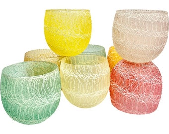 カラフルカップ型ライター2色セット 1960年代 レトロインテリア Vintage 1960's Colorcraft Mid-century Modern Colorful