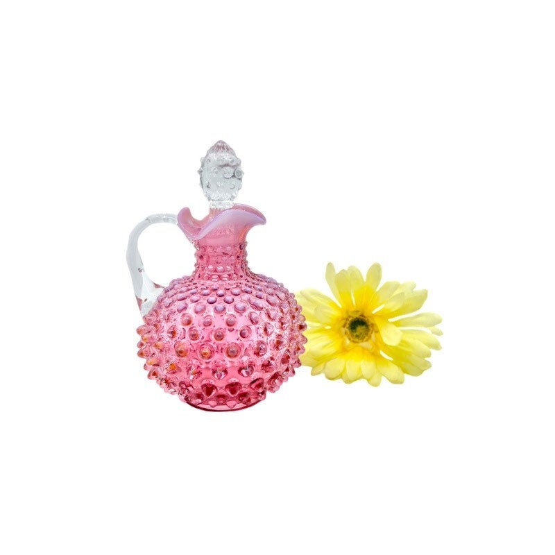 Fenton Cranberry Hobnail - Etsy