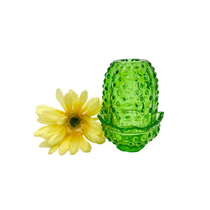 Vintage Fenton Fairy Lamp: Kelly Green Hobnail Glass - Etsy