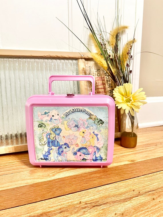 Vintage My Little Pony Aladdin Lunch Box and Therm