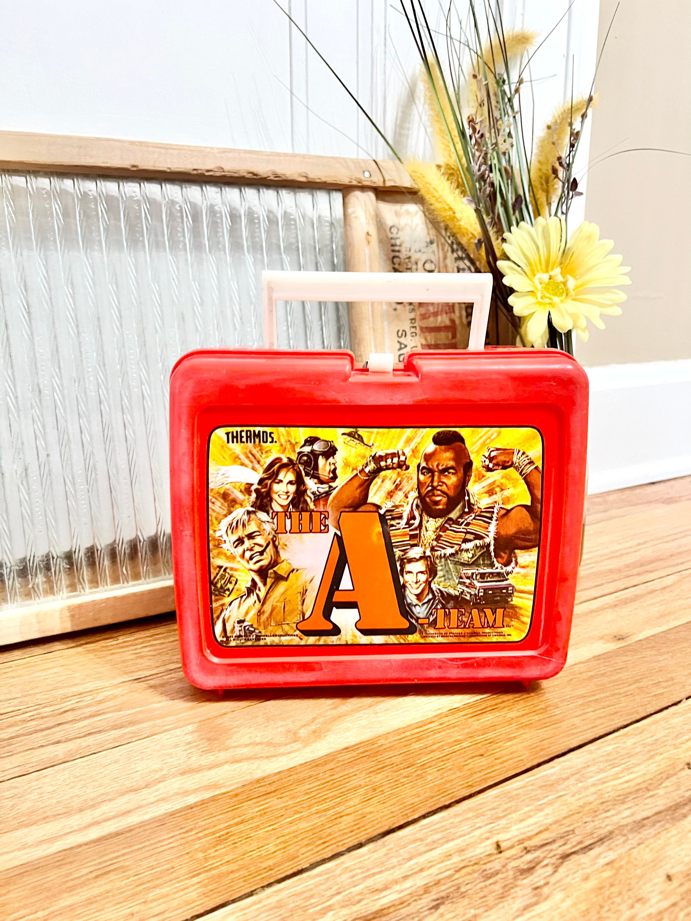 RARE Vintage Mr. T Lunch Box / Mr. T and the A Team Lunch Box Etsy