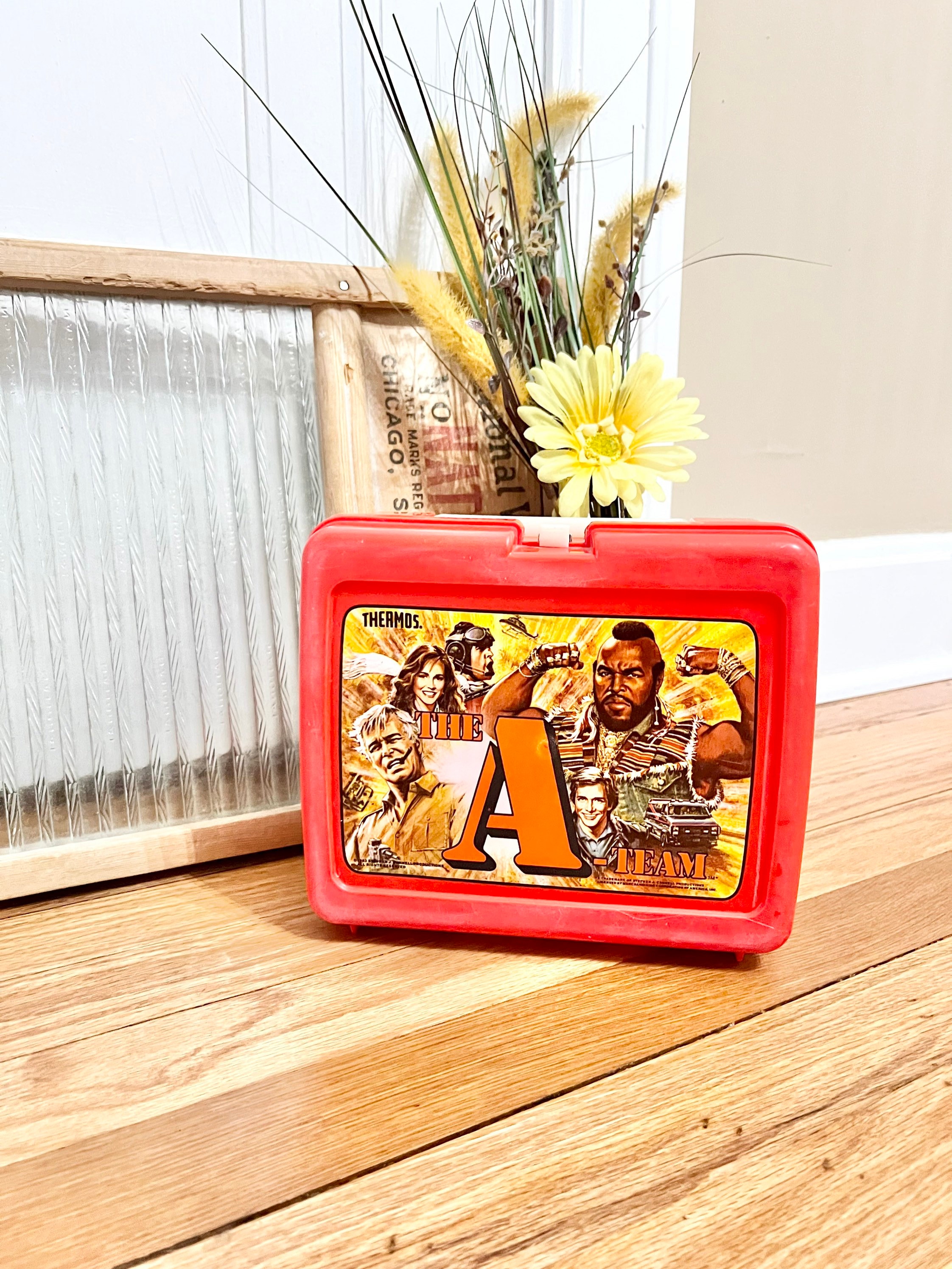 RARE Vintage Mr. T Lunch Box / Mr. T and the A Team Lunch Box Etsy