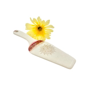 Vintage Cake/Pie Server / Porcelain Cake/Pie Server with 22K Gold Design / Unique Vintage Cake/Pie Server