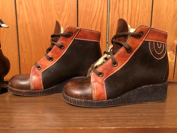 Vintage winter wedges