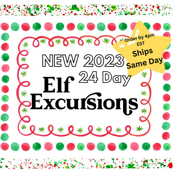 All NEW 24 Day Elf Excursion Box