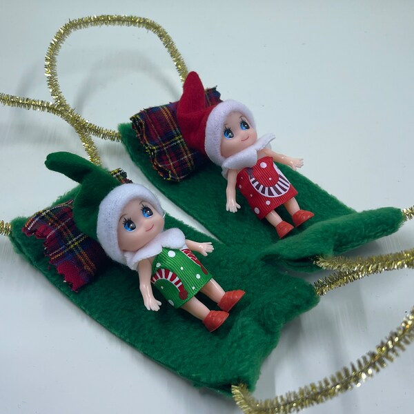 Elf Toddler Twins with Hammocks